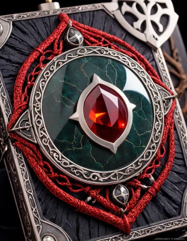 Macro Photography, Macro Photograph Of Lorapcgaming0.8 ,,,,e... — SDXL AI Prompt: Macro Photography, macro photograph of ,,,,enchanted vambraces,,,bloodstone amu...