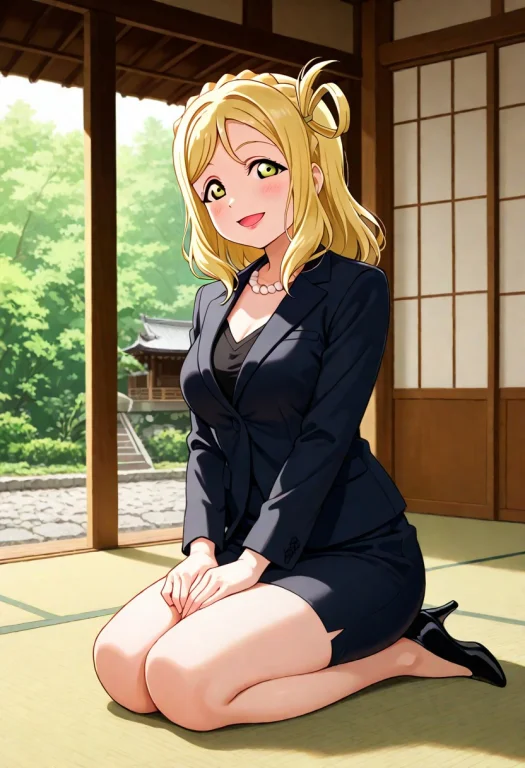 Masterpiece, 1girl, Love Live Sunshine, Ohara Mari, Black Bl...