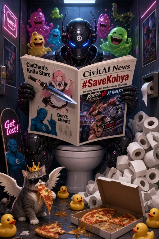 The Dark Space Lord... Yada Yada Yada -- Featuring A Toilet,...