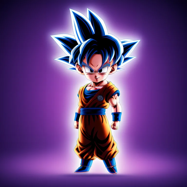 Cbzbb , Songoku, Ultrainstinct, Charachter ,cute, Little, Be...