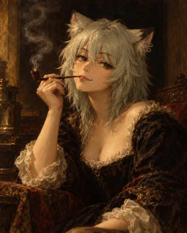 A Super Dramatic Realistic Rembrandt Style Portrait Painting...