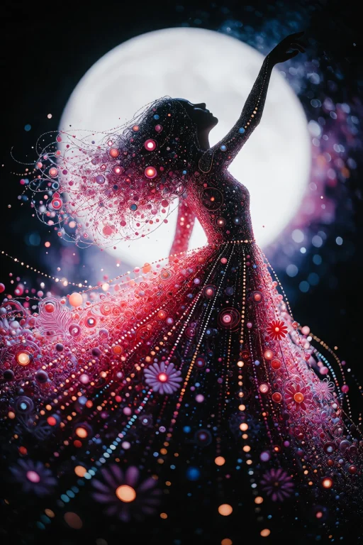 Zidiusart, Intricate Psychedelic Fantasy Art. A Silhouette O...