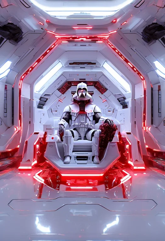Whiteember, Darth Vader1.4, Full Mechanical Body Made Of Glo...
