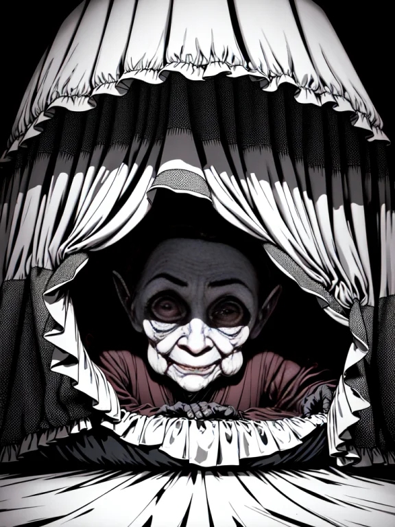 Underneath The Bed, A Scariest Old Lady Ever, Is Watching Yo...
