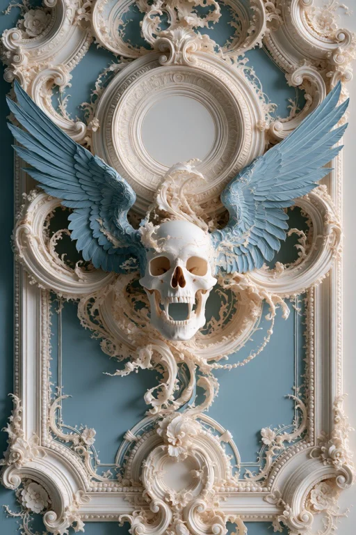 Midjourney An Intricate And Symmetrical Relief Carving In A...