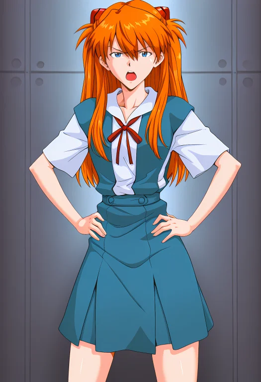, Ml3astyle 1girl, Solo, Souryuu Asuka Langley,neon Genesis...