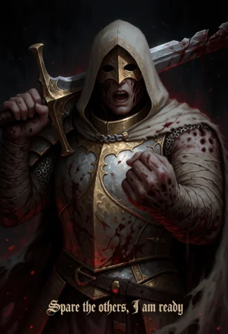 Painterly Digital Artwork In Style Of Ilyavatutin. Dark Fant... — Stable Diffusion AI Prompt: Painterly digital artwork in style of IlyaVatutin. Dark fantasy character, upper...