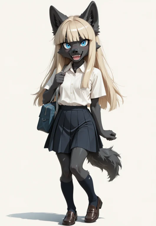 Dfl1sa, Lisa, A Fully Clothed Anthropomorphic Wolf Girl With...