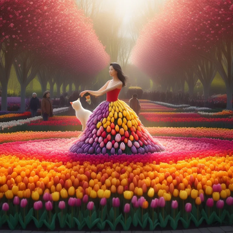 A Breathtaking Surreal Fantasy Garden Where Everything Is Bl...