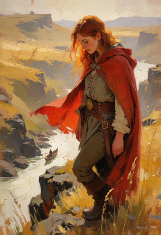 Thick Impasto Brushwork And Warm, Earthy Tones Of Ochre, Bur...