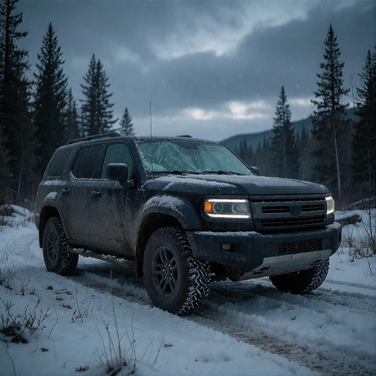 Lorarev1,trgrev, A Cinematic Wide Shot Of A Rugged Modern Ma...