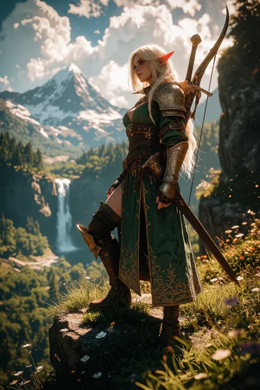 Ta86inkriot, Thin Black Outlines, A Majestic Fantasy Paintin...