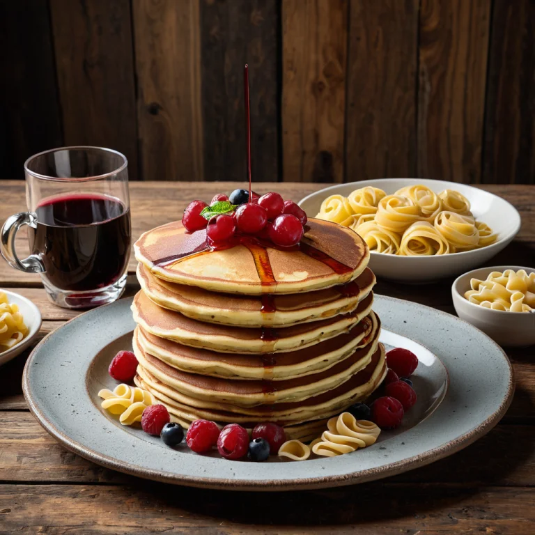 Foodrusticwood2, Product Photography Of A Stack Of Pancakes,...