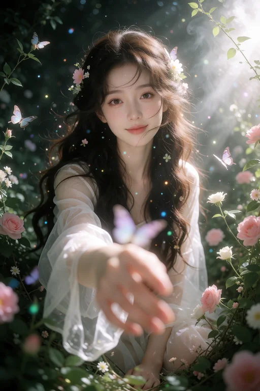 Photorealisticdreamy Portrait Photographyethereal Forest Fai...