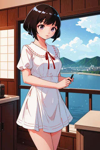 1girl, Lorakasuyabaianv11 Kasuya Baian Style, Designed By Il... — Stable Diffusion AI Prompt: 1girl, kasuya baian style, (designed by Ilya Kuvshinov:1.3) , landscape of a Ul...