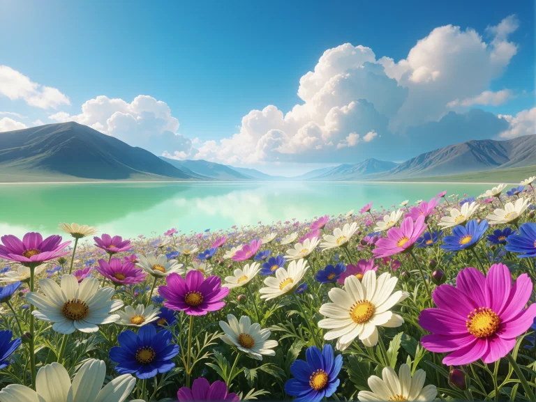A Hyperrealistic Cgi Render And Cinematic Digital Landscape,...