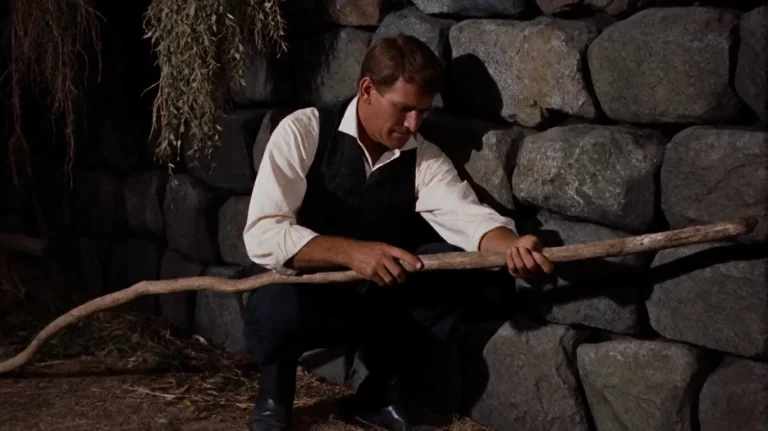 Tmmchn1960, A Man In A White Shirt And Dark Vest Crouches Ag...