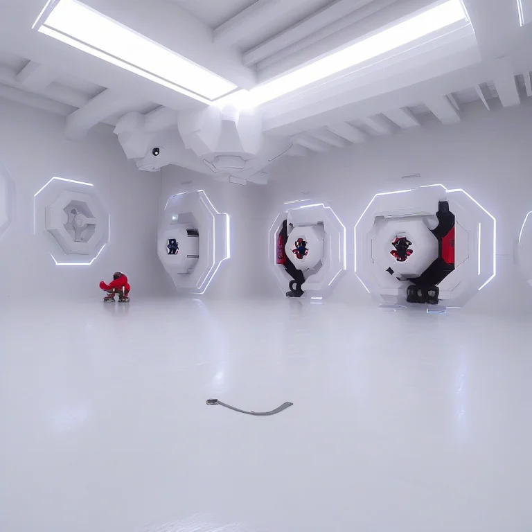 Whiteember, Monkey, Indoor, Warehouse, Cannonball, Blaster,