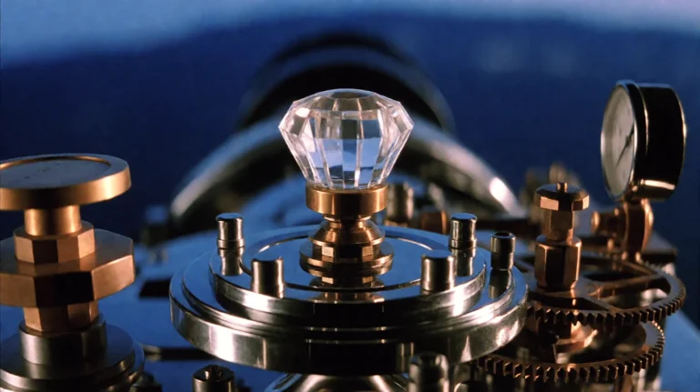 Tmmchn2002, A Close-up Shot Captures A Gleaming, Ornate Mech...