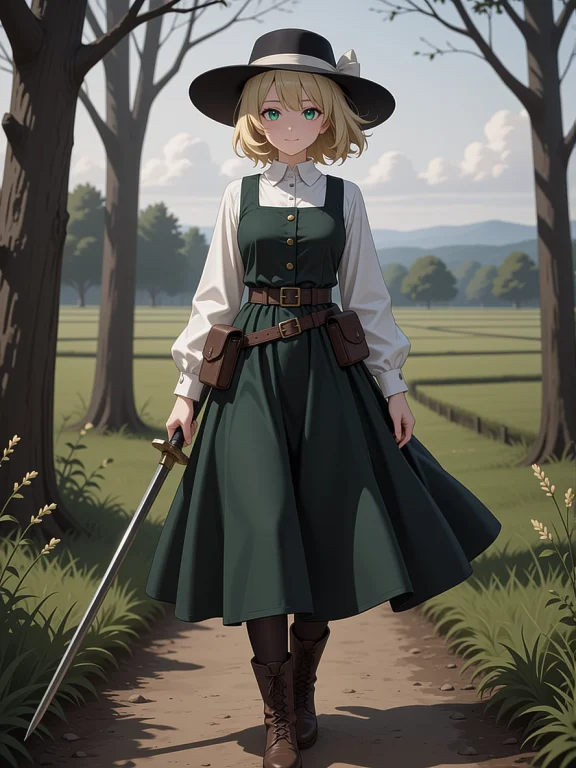 A Woman In The Countryside
