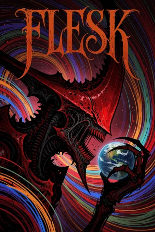 A Highly Detailed Dark Fantasy Horror Portrait Of Flesk, The... — Stable Diffusion AI Prompt: A highly detailed dark fantasy horror portrait of FLESK, the tall, skinny insect...