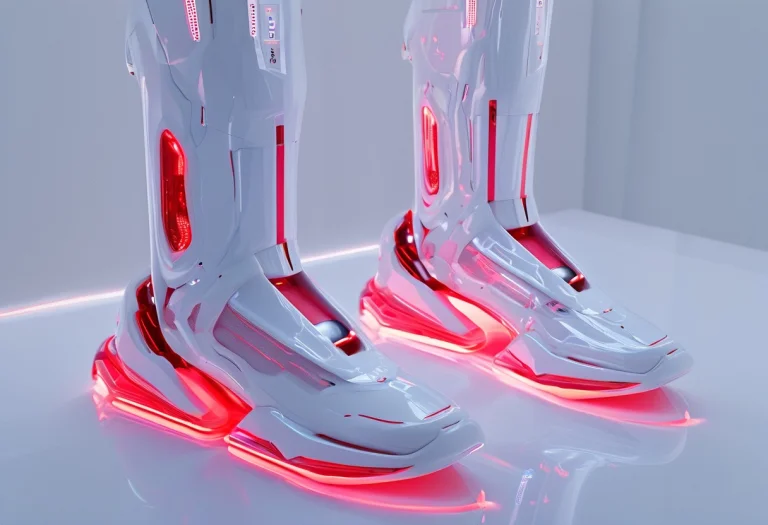 Whiteember, A Modern Sneaker Transformed Into A High-tech Ro...