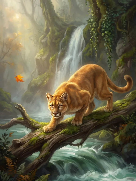 A Lush, Painterly Digital Illustration Resembling A Classica...