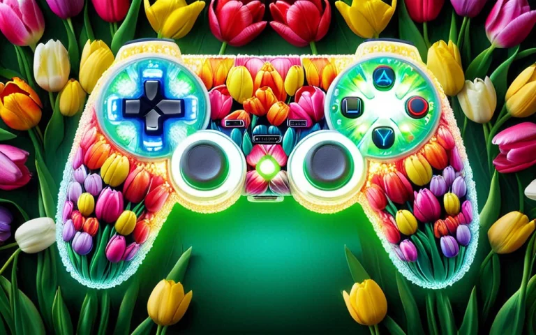 Jaynl-tm, Loratulipmania1 Colorful, Luminous, Video Game Con...