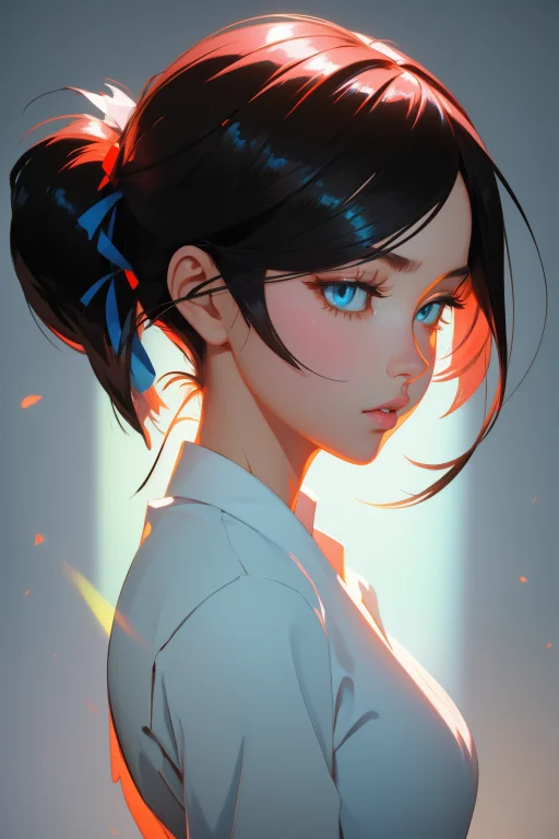 1girl, Lorahata1, By Ilya Kuvshinov And Yanjun Cheng, Detail...