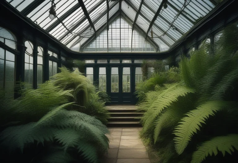 Best Quality, Highly Detailed, A Victorian Glasshouse Conser...