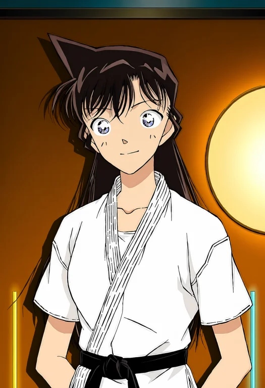 Ranmouri, Solo, Long Dark Hair With Her Distinctive Pointed...