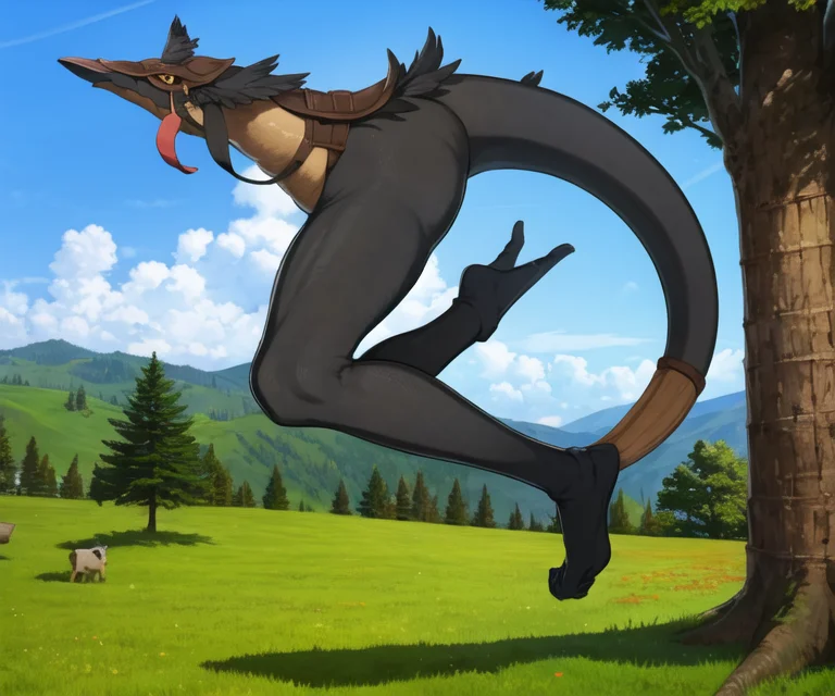 Lorapatrasche1, Patrasche, Nohumans, Tail, Outdoors
