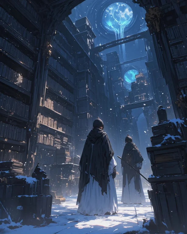 Anime Artwork Masamune Shirow , Shadowed Libraries Where Liv...