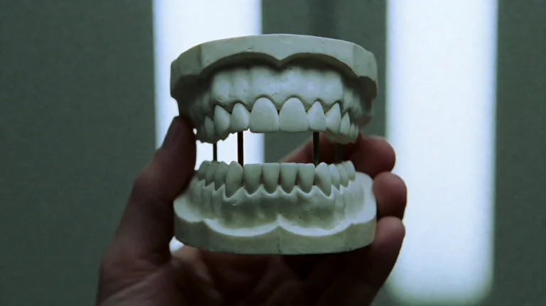 Rddrgn2002, A Hand Holds A Dental Model Of Upper And Lower T...