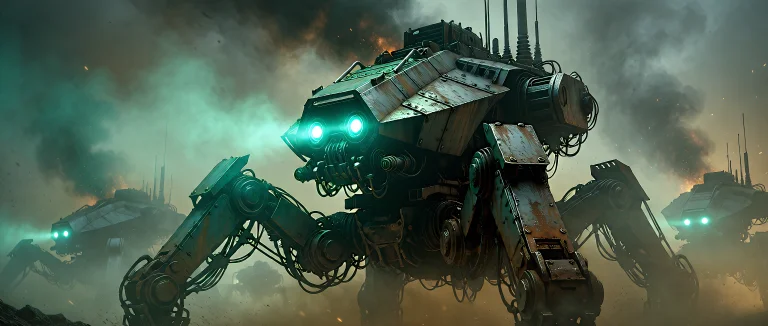 Mk Brutal Style Mk Brutal Style Masterpiece, Spider Robots,...