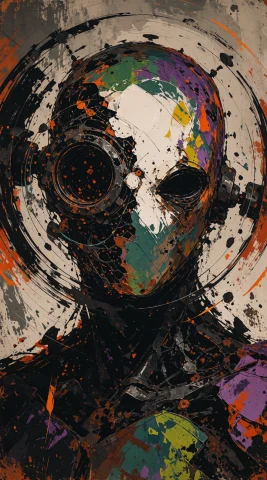 Surreal Oil Painting With Vigorous Abstract Brushwork, The C... — Stable Diffusion AI Prompt: Surreal oil painting with vigorous abstract brushwork, the creature's damaged ma...