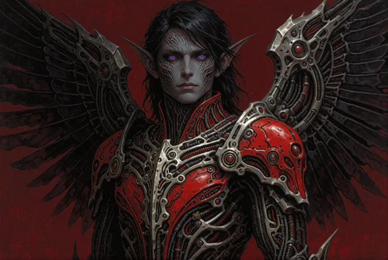 A Biomechanical H.r. Giger Style Artwork Depicting A 30-year...