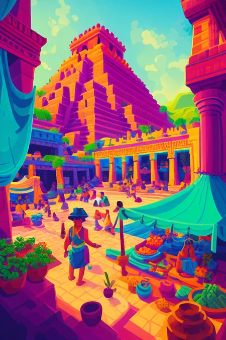 Loras1-kurzgesagtdreamlike-0000081, Civilization,people,buil...