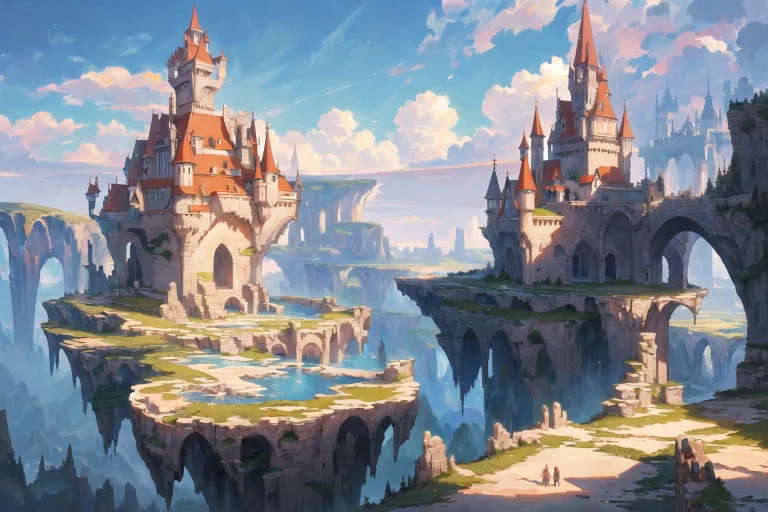 Masterpiece, Best Quality, Excellent Quality, Fantasy Landsc...