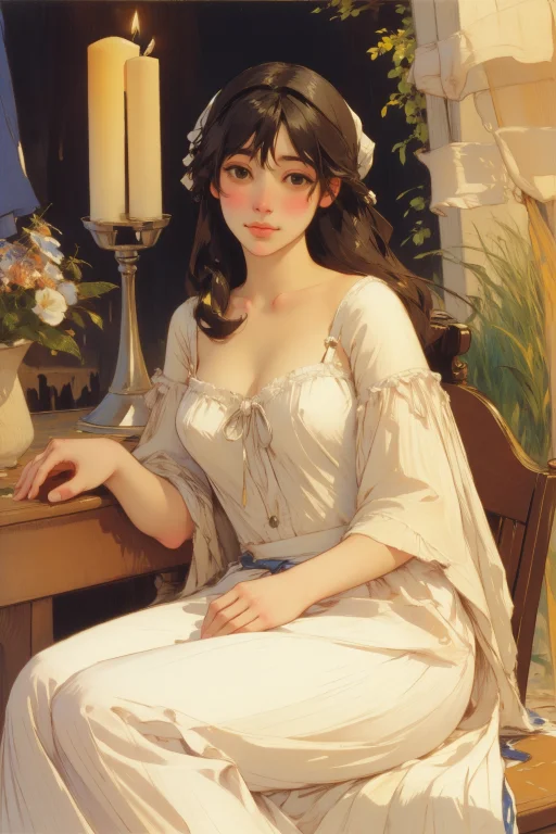 1girl, Loradjcompsloconv132d16cd0.8, Art By John Henry Twach...