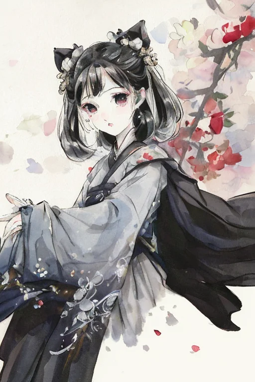 Loramoxin10101 White Background1.4, Tachi-e, Original,illust...