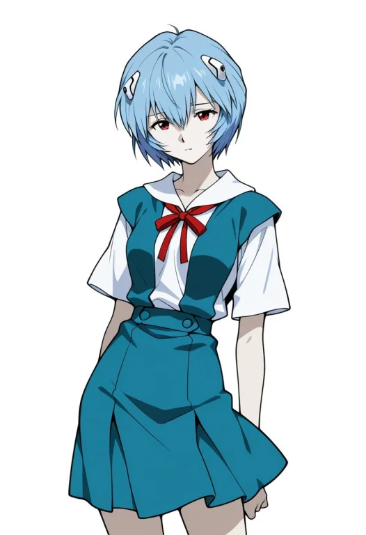 Masterpiece, Best Quality, 1girl, Ayanami Rei, Pale Skin, Sh...