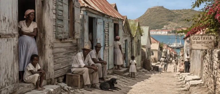 Olde Gustavia St. Barthelemy, Dorothea Lange Photo Of Shotgu...