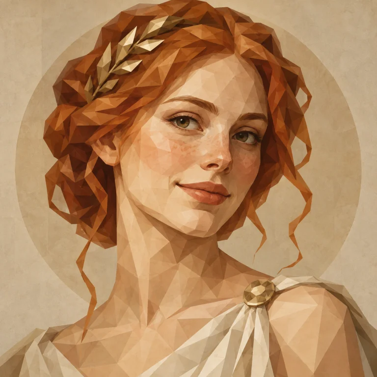 Portrait Dune Jeune Femme Rousse, Environ 25 Ans, Dtendue Et...