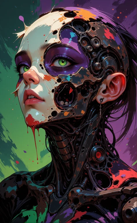 Breathtaking Digital Art Illustration, Surreal Oil Painting...