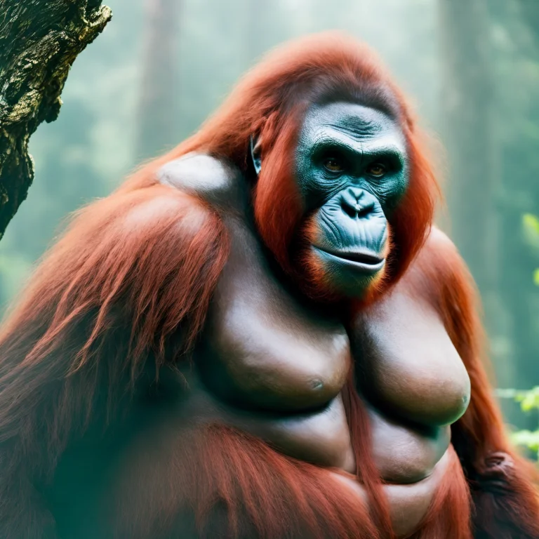 Photo Of Pongoabelii1.1 Red Haired, Obese Bigfoot, American...