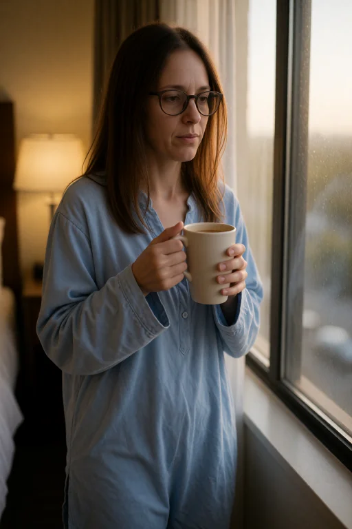 Nancyfrancis, Wearing An Oversized Sleep Shirt And Glasses,...