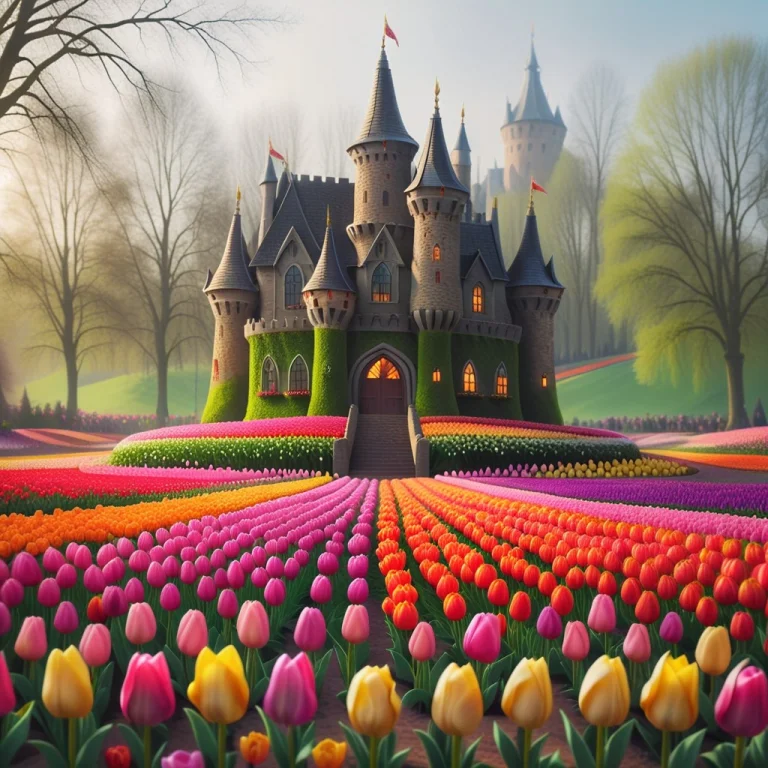 Masterpiece, High Quality, Amazing Quality, Tulip Petals, Vi...
