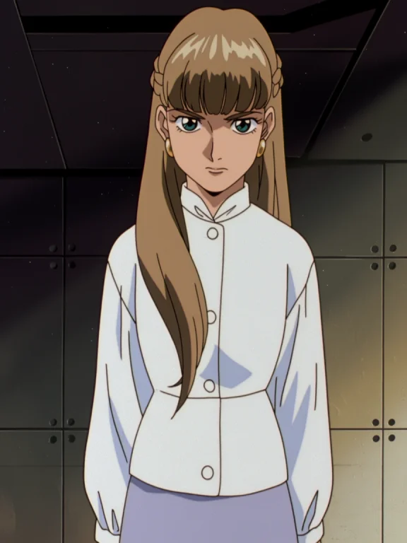Anime Screencap,anime Coloring, 1girl, Relena Darlian, Solo,...