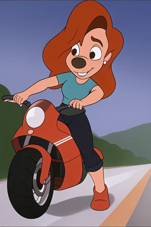 Roxanne Goofy, Road, Motorbike, Loraroxannegoofyv10.7